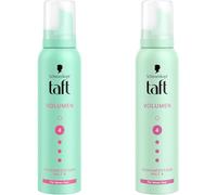 Schwarzkopf - Schiuma taffettà volume (150 ml), grado di tenuta 4, schiuma per capelli fini, mousse volumizzante, previene danni all'asciugacapelli, senza incollare, formula vegana * (Confezione da 2)
