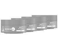 Schwarzkopf Taffet Styling Wax Matt (4 x 75 ml), cera per capelli per una finitura opaca con lunga durata, delicata per capelli e cuoio capelluto, cera vegana per acconciature