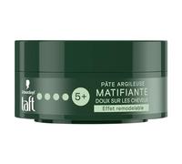 Schwarzkopf Taffettà - Pasta per capelli argilla opacizzante - Tenuta forte - Lunga durata - 24 ore - Acconciatura capelli - 75 ml contenuto
