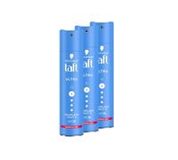 Schwarzkopf Taffettà Ultra (3 x 250 ml), grado di tenuta 4 styling, lacca per capelli per tutti i tipi di capelli, capelli rinforzati, formula vegana *