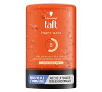 Schwarzkopf Taft - Gel per capelli - Gel Force Maxx - Tenuta in 72H - Fissaggio molto forte - Morbido sui capelli - Lunga durata - Senza effetto appiccicoso - Formula Provitamina B5 - 300 ml