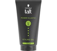 Schwarzkopf Taft, gel Power Elastic (150 ml), gel per capelli fino a 48 ore, delicato su capelli e cuoio capelluto, gel vegano per acconciature