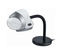 Schweizer Lente d`Ingrandimento Luce di ingrandimento Tech-Line LED BASE DA TAVOLO 2700K, 2x/Ø120mm, biconvessa, base da tavolo