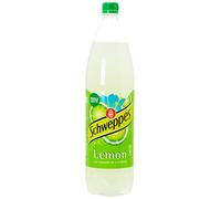 Schweppes Bevanda analcolica al limone con 4 limoni, bottiglia da 1,5 l