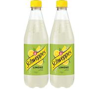 Schweppes, Bevanda Gassata al Limone, Gusto Fresco e Agrumato, 500 ml, Perfetta per Aperitivi e Cocktail, Bevanda Dissetante dal Gusto ricco e Biilanciato (Confezione da 2)