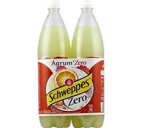 Schweppes Schweppes agrum zero - pet 2 x 1,5 l - La confezione di 2 bottiglie da 1,5 l