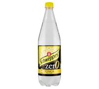 Schweppes Zero Acqua Tonica, 1L (Confezione da 6)