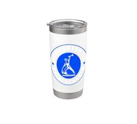 Schwerter Zu Pflugscharen - Emblema della pace Bicchiere termico in acciaio inox doppia parete