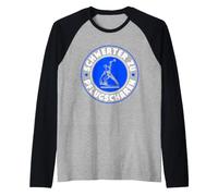 Schwerter Zu Pflugscharen - Emblema della Pace Maglia con Maniche Raglan