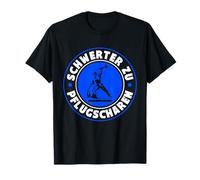 Schwerter Zu Pflugscharen - Emblema della Pace Maglietta