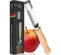 SCHWERTKRONE Solingen, tagliasele in acciaio inox, manico in legno, prodotto in Germania, rimozione del nucleo