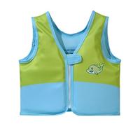 Schwimmweste Kleinkinder - Schwimmtraining Auftrieb Nylon Baumwolle 2-6 Jahre 290 g | Schwimmhilfe Kinder Pool Zubehör Mädchen Rosa Grün 38 x 35 cm | Wasserspiele Schnorcheln Sicherheit Verde