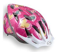 Schwinn - Casco Thrasher per bici, per bambini e bambine da 5 a 8 anni, vestibilità regolabile tramite rotella, leggero, adatto a 50-54 cm, per bambini, rosa