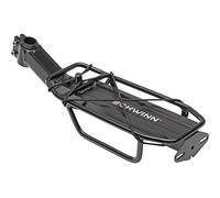 Schwinn Supporto DLX, Portapacchi Posteriore in Lega Deluxe Unisex, Nero, Rear Rack