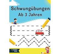Schwungübungen Ab 3 Jahren: Feinmotorik Übungen für Vorschüler | Kleinkinder Buch Ab 3 Jahren