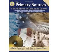 Schyrlet Cameron J Using Primary Sources in the Social Studies and (Tascabile)