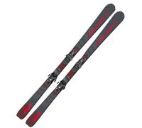 Sci alpini Carvingski On-Piste-Rocker - Fischer RC Fire SLR - 170 cm - con attacchi RS9 SLR Z2,5 - 9 - All Mountain Ski - adatto per principianti e avanzati - inclusa borsa da sci