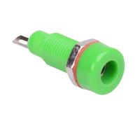 SCI Connettore Banana Verde Montaggio Pannello 4mm 10A R1-22