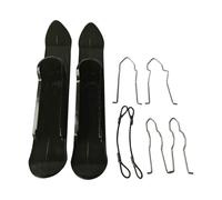 Sci da passeggino - Slitta portatile per snowboard, slittino per scooter, slittino leggero per sport invernali, sci da neve per ragazzi, ragazze, bambini, all'aperto, discesa, sabbiosa