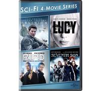 Sci-Fi 4-Movie Series (Oblivion / Lucy / R.I.P.D. / Seventh Son) (DVD)