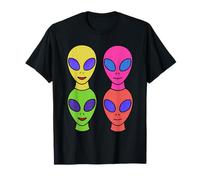 Sci Fi Alien Popart 80s Film Maglietta
