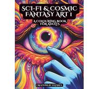 Sci-Fi & Cosmic Fantasy Art 1: A colouring book for Adults