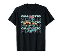 Sci Fi - Galactic Skate Alien Maglietta