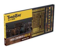 Sci-Fi Terrain: Cargo Containers 6 Add-On, 3 Containers Included, Neutral Theme,