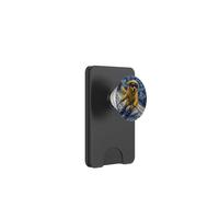 Sci Golden Retriever Art Sciatore Cane su Ski Hill PopSockets PopWallet per MagSafe