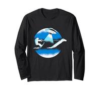 Sci nautico Bigfoot Loch Ness Mostro & Aliens! Divertente Cryptid Maglia a Manica
