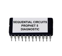 SCI Sequential Circuits Prophet-5 P5 V Debug Diagnostic Test Firmware Rom Eprom