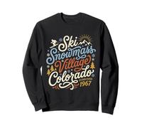 Sci Snowmass Village Colorado Idea Regalo Sciatore Regalo Felpa