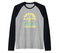 Sci Spendere Bambini eredità Crociera in Pensione Vacanziere Maglia con Maniche Raglan