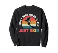 Sci Sport Invernali I Don't Need Wings To Fly Felpa
