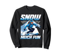Sci Sport Invernali Snow Much Fun! Felpa
