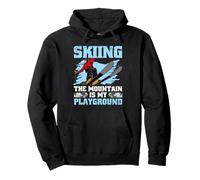 Sci Sport Invernali The Mountain Is My Playground Felpa con Cappuccio