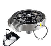 Sciacquatore Per Tazze Da Lavello Versatile | Sciacquatore Automatico Efficiente Per Tazze Per Casa Ufficio Cucina e Bar e Bottiglie Tazze Vasetti Lavatore Spruzzatore