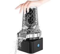 Sciacquatrice automatica a tazza, ad alta pressione, con getto a 360°, strumento per la pulizia dei vetri di cucine, bar, ristoranti, nero