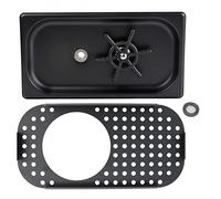 Sciacquatrice per brocche SustVita in acciaio inossidabile con spruzzo ad alta pressione, una lavatrice automatica per tazze progettata per l'installazione nel lavello per cucine