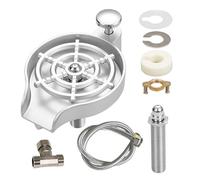 Sciacquatrice per - Sciacquatrice per per lavello da cucina | Pulitore automatico per bottiglia d'acqua e di caffè, rondella in acciaio inossidabile, per lavello da cucina