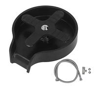 Sciacquatrice per Vetro per Lavello da Cucina, Lavabottiglie Automatica per Tazze in Acciaio Inossidabile Ad Alta Pressione, Accessori di Ricambio per Bar Cucina Ristorante Caffetteria(Nero)