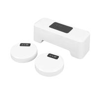 Sciacquone Automatico per WC, Kit di Scarico per WC con Sensore Automatico Touchless Ad Alta sensibilità 2000mAh per Uso Pubblico Domestico