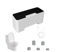 Sciacquone Per WC - ABS, 6,3x2,36x2,56 Pollici Sciacquone Automatico Con Sensore A Mani Libere | Sciacquoe Intelligente Per WC Ricaricabile Tramite USB, Sensore A Infrarossi Per Bagni, Bagni Pubblici