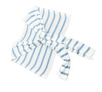 Scialle a righe da donna per lo shopping in vacanza traspirante sottile poncho coreano all'uncinetto scialle tutti i vestiti abbinati Decors Party Shoulder Wrap, blu cielo, Taglia unica