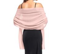 Scialle alla moda avvolge per le donne 2026 abito da sera alla moda scialle da sposa in chiffon da donna mantello da damigella d'onore morbido elegante sciarpa pashmina per primavera autunno e inverno
