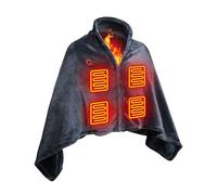 Scialle coperta riscaldata, coperta elettrica indossabile, 150 x 80 cm
