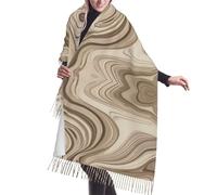Scialle Curved Lines Pashmina Scialle Caldo Sciarpa Donna Imitazione Cashmere Invernale Sciarpa Per Autunno Inverno Donne Uomini Cerimonia Per Abito
