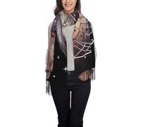 Scialle Dream Catcher And Stars Invernale Sciarpa Lunga Sciarpa Donna Caldo Scialli Avvolge Per Cerimonia Per Abito Autunno Inverno Cerimonia