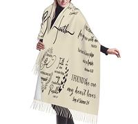 Scialle Kiss Me Again Scialli Avvolge Imitazione Cashmere Sciarpa Donna Caldo Pashmina Scialle Per Cerimonia Cerimonia Per Abito Donne Uomini