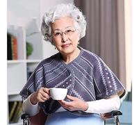 Scialle per Cura anziana, Spalla per Cura paziente a Letto Spessa Calda Coperta a Scialle Coperta Calda per Prodotti per la Cura degli Anziani(B)